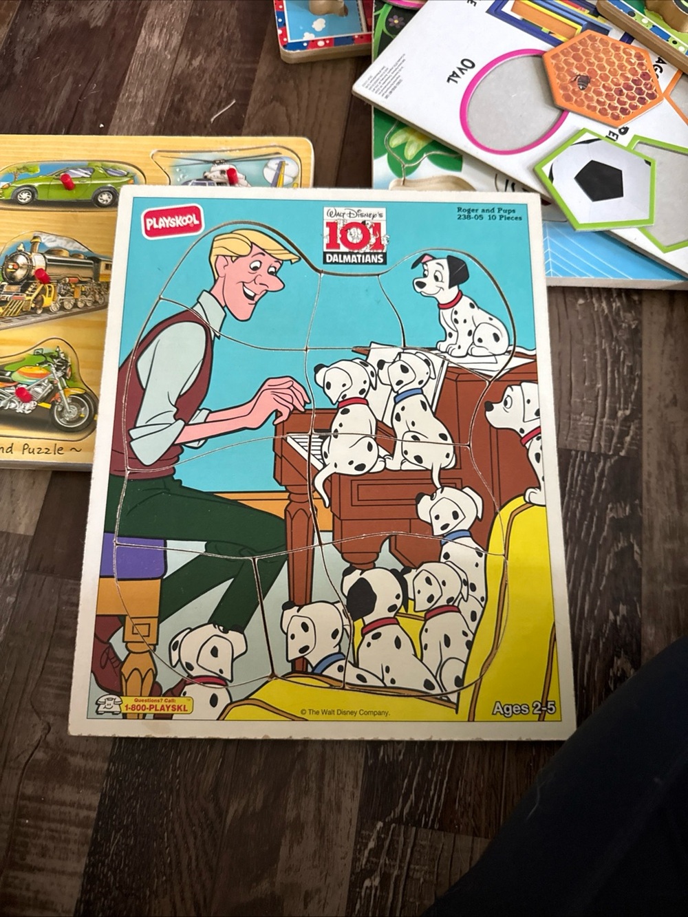 Vintage playskool  Barney and Disney Puzzle Boards - Assorted Kids Toy Puzzles - Picture 3 of 8